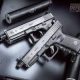 Four new threaded barrel models from Glock include the G17 TB, G19 TB, G21 SF TB, and G23 TB.